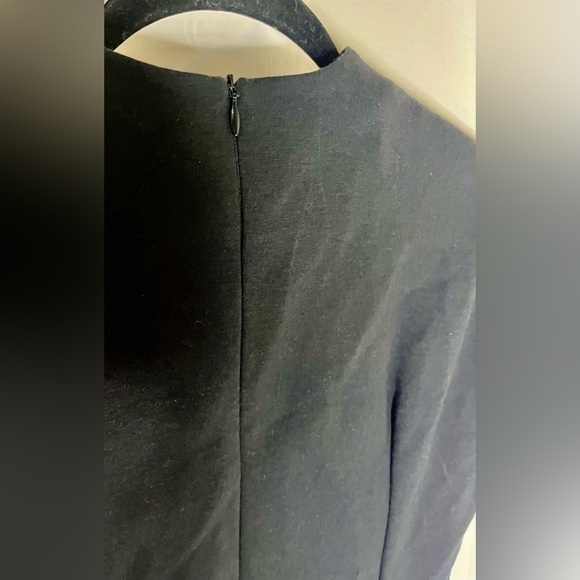 AllSaints Daphne Dress Black 4 - Picture 10 of 11